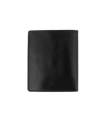 Męski, rozbudowany portfel Orsatti M07A w kolorze czarnym