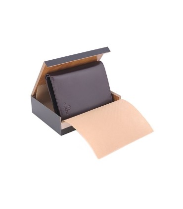 Męski czarny portfel Orsatti M08B w kolorze brązowym