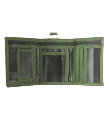 Portfel męski młodzieżowy z karabińczykiem XTREME, MORO zielony
