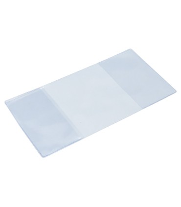 10x Etui na dowód rejestracyjny Orsatti z dodatkową kieszenią, przezroczyste